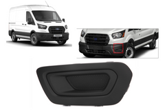 Left Fog Light Cover Bezel Black Plastic For Ford Transit 2019 onwards