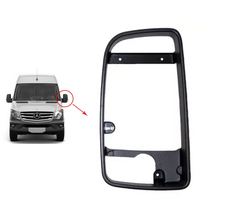 Mercedes Sprinter Door Wing Mirror Inner Bezel Frame Casing Cover Black N/S LEFT SIDE