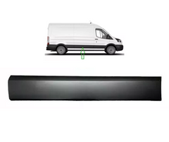 Transit Mk8 LWB-MWB -XLWB Plastic Protective Side Moulding Trim O/S RIGHT-2014 onward