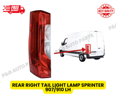 Rear Tail Light Lamp For Mercedes Sprinter W907 W910 Left Passenger Side 2018+