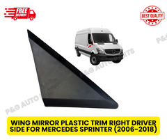 WING MIRROR PLASTIC TRIM RIGHT DRIVER SIDE FOR MERCEDES SPRINTER (2006-2018)