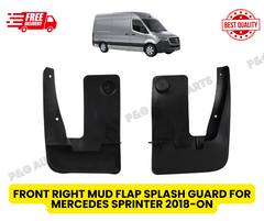 FRONT RIGHT MUD FLAP SPLASH GUARD FOR MERCEDES SPRINTER 2018-ON