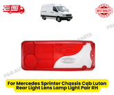Right Side Rear Light Lens for Mercedes Sprinter Chassis Cab Luton 2006-2018