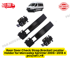 Rear Door Check Strap Bracket Locator Holder for Mercedes Sprinter 2006–2018 4 pcs/set L+R