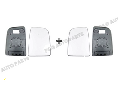 Upper Door Wing Mirror Glass Left & Right – Push-On Round – Mercedes Sprinter 2006–2019