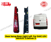 Rear lamp Rear Light Left For SAIC LDV MAXUS E Deliver 9