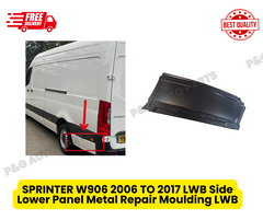 For Mercedes Sprinter LWB Side Lower Panel Metal Repair Moulding N/S 2006 2018