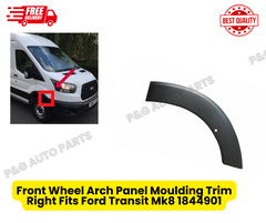 Front Wheel Arch Panel Moulding Trim Right Fits Ford Transit Mk8 1844901