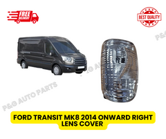 DOOR WING MIRROR INDICATOR LENS CLEAR RIGHT DRIVER SIDE FOR FORD TRANSIT MK8