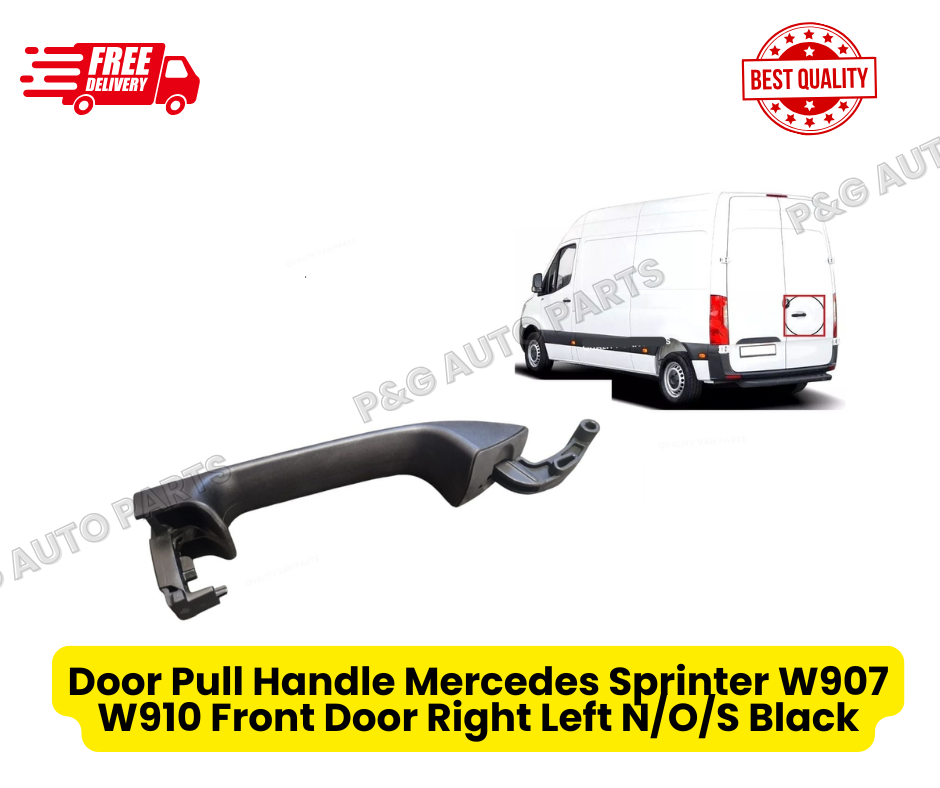 Door Pull Handle Mercedes Sprinter W907 W910 Front Door Right Left N/O/S Black
