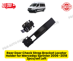 Rear Door Check Strap Bracket Locator Holder for Mercedes Sprinter 2006–2018 2pcs/set Left