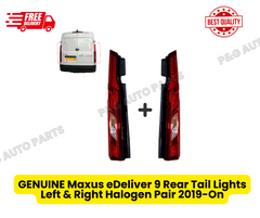 GENUINE Maxus eDeliver 9 Rear Tail Lights Left & Right Halogen Pair 2019-On