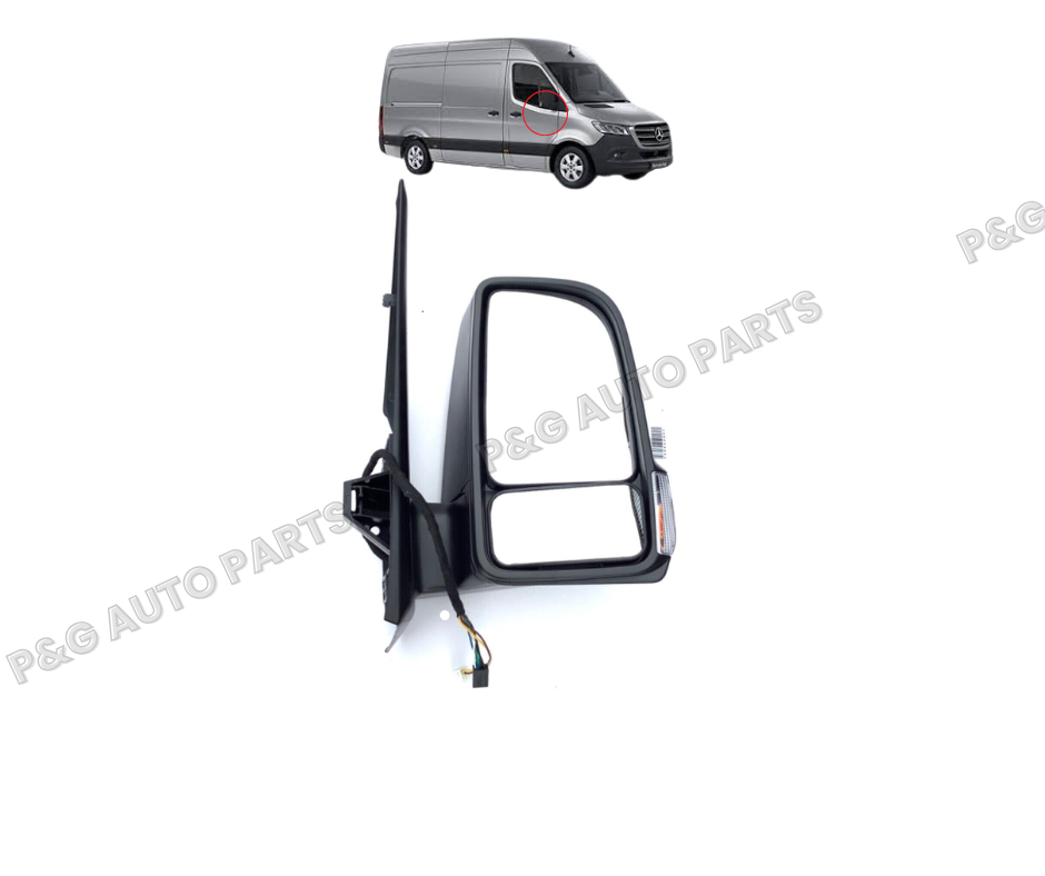 MERCEDES SPRINTER 2018 ONWARDS W907/W910 ELECTRIC FULL WING MIRROR Right SIDE
