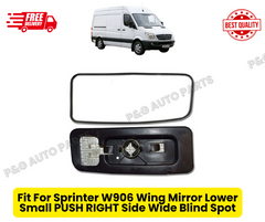 Fit For Sprinter W906 Wing Mirror Lower Small PUSH Right Side Wide Blind Spot