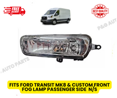 FITS FORD TRANSIT MK8 & CUSTOM FRONT FOG LAMP PASSENGER SIDE  N/S