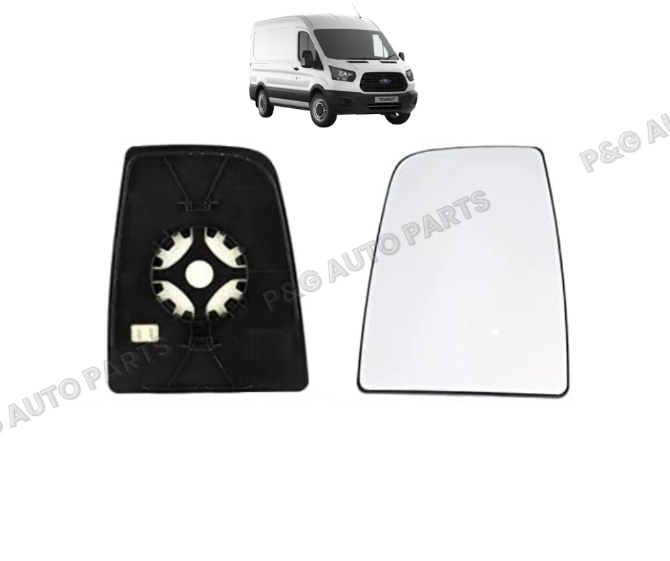 Right Front Door Wing Mirror Glass Upper NON Heated For Ford Transit MK8 2014