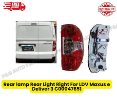 Rear lamp Rear Light Right For LDV Maxus e Deliver 3  C00047651