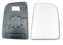 For Mercedes Sprinter 2006-2019 Upper Door Wing Mirror Glass Right Push On Round