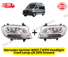 Mercedes Sprinter W907 / W910 Headlight Front L/R  2019 Onward