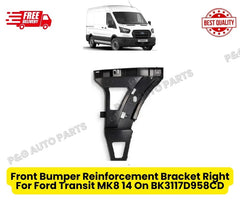 Front Bumper Reinforcement Bracket Right For Ford Transit MK8 14 On BK3117D958CD