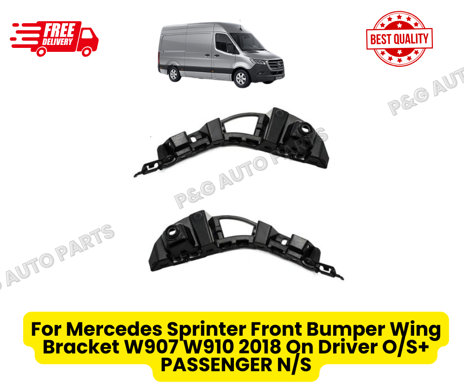 For Mercedes Sprinter Front Bumper Wing Bracket W907 W910 2018 On Driver O/S+ PASSENGER N/S